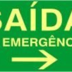 Placa de Saída Fotoluminescente